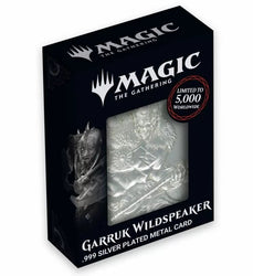 Magic the Gathering Limited Edition Silver Plated Metal Card