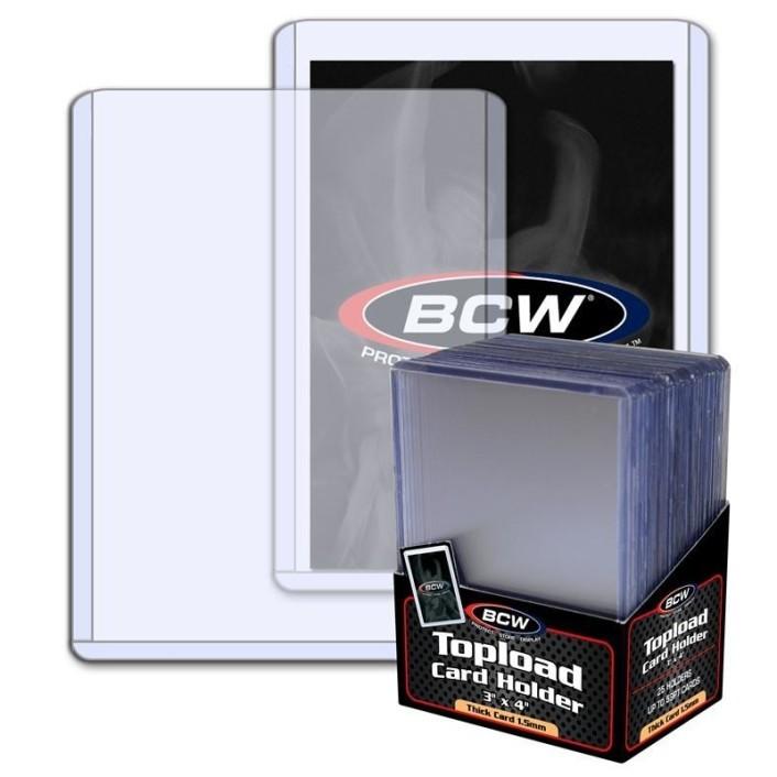 BCW Topload Card Holder 3" x 4"