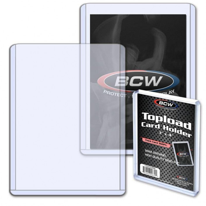 BCW Topload Card Holder 3" x 4"