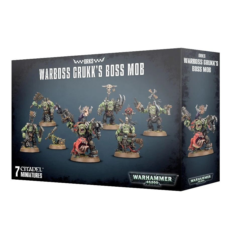 Ork Warboss Grukk's Boss Mob